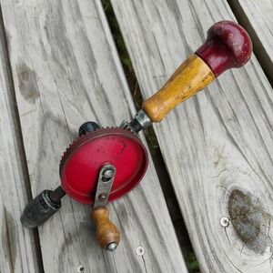Vintage Stanley Handyman Hy-Lo Hand Crank Drill No H1220 USA